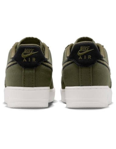 Nike Air Force 1 canvas verde